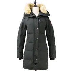 良品 CANADA GOOSE カナダグース MACKENZIE PARKA ダウンコート 2302JL サイズM ブラック レディース 古着 中古 USED
