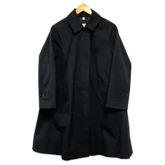 美品 BURBERRY バーバリー THE GATWICK フード付き ステンカラーコート 8042195/71E I34 ブラック レディース 古着 中古 USEDのサムネイル