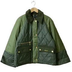 未使用 25AW Barbour バブアー MARTHA QUILTED オーバーサイズ キルティングジャケット 252LQU1840 サイズ8 オリーブ レディース 古着 中古 USEDのサムネイル
