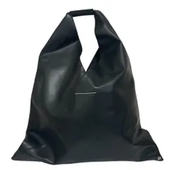 美品 25年商品 MM6 Maison Margiela メゾンマルジェラ ジャパニーズ トートバッグ S54WD0039 P4313 ブラック レディース 古着 中古 USED