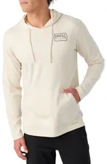 オニール メンズ アウター パーカー・スウェット シャツ ONeill Mens Fields Long Sleeve Pullover Shirt Hoodie Oatmeal Heather ヘザのサムネイル