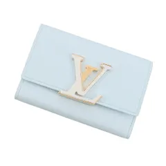 ルイヴィトン 三つ折り財布 トリヨンレザー/カルングレザー ポルトフォイユ・カプシーヌ コンパクト N89898 ヴィトン 財布 日本限定