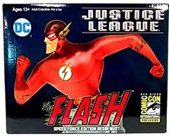 SDCC 2017 Exclusive DC Justice League Animated Flash (Speed ​​Force Variant) Resin Bust