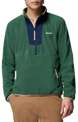 コロンビア メンズ アウター パーカー・スウェット フリース Columbia Mensequoia Grove 12Zip Fleece RAIN FORESTCOLL NAVY ネイビー