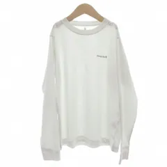 モンベル Montbell 子ども服（男の子用） 150 白 ホワイト 無地 ラウンドネック 長袖 /KB ■GY59