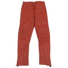 ganni レオパード柄 デニム パンツ レッド TAKATO着用 GRANCY - メルカリ