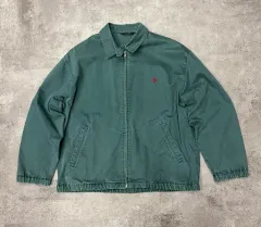 90s ポロラルフローレン グリーン スイングトップ ジャケット