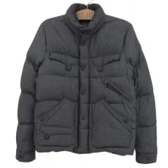 良品 MONCLER W モンクレール W HAVOC ダウンジャケット 1 グレー メンズ 古着 中古 USED