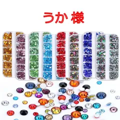 【うか 様】【速達】【うか 様】　高分子ストーン　ミルキーストーン　デコストーン　デコうちわ　ラインストーン