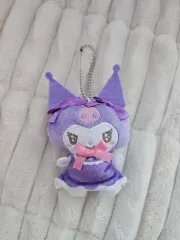 サンリオ クロミ パープル ドレス ガチャぬいぐるみ キーホルダー
