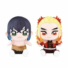 鬼滅の刃　ぬいぷりけおすわりBIG３　煉獄杏寿郎 嘴平伊之助 全2種セット