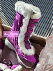 THE NORTH FACE ザノースフェイス キッズ ダウン ファーブーツ ユース4 215サイズ 新品