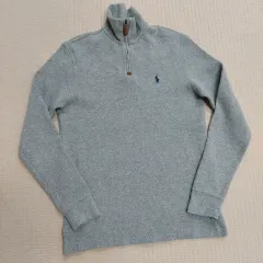 メンズ95サイズ POLO RALPH LAUREN(ポロラルフローレン) ハーフジップアップニット