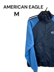 AMERICAN EAGLE トラックジャケット M ネイビー   775のサムネイル