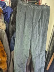 グレー コーデュロイ ズボン 32 長さ 91 未使用