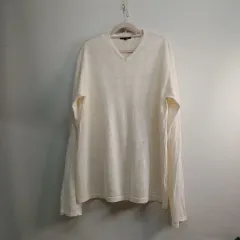アイボリー Vネック 長袖 ニット 105 サイズ 春 秋 59369
