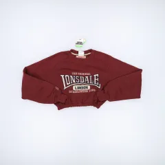 S 新品 Lonsdale レディース クロップド スウェット 0115H1
