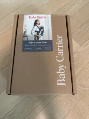 (未開封) 新品 赤ちゃん ミニ メッシュ ベビーキャリア チャコール