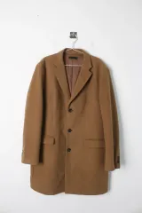 ユニクロ メンズ カシミア混ブレンド コート MAN XL