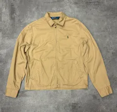 ポロラルフローレン コットン スイングトップ ジャケット ベージュ