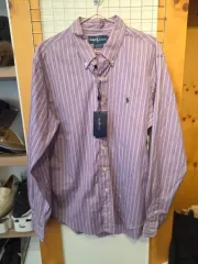 ラルフローレン ストライプ シャツ 44サイズ 105 未使用