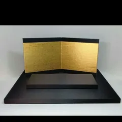 ミニ屏風と飾り台　台座付