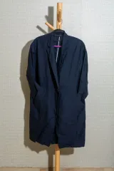 ネイビー トレンチコート レディース ジャケット アウター 夏 季節の変わり目用 55