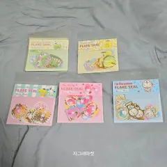 5種)個別可能) サンリオステッカー ポムポムプリン ポチャッコ ドラえもん マイメロディ けろっぴ