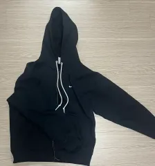 (ナイキ フードジップアップ) NIKE NRG ソロ スウッシュ フール ジップアップ フード ブラック - アジア