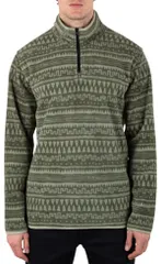 ハーレー メンズ アウター ジャケット・ブルゾン Hurley Mens Mesa Windchill 14 Zip Jacket Malverdeのサムネイル