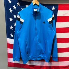 アディダス ブルー トラック ジャケット 2XL
