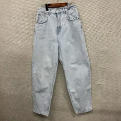 ザラ ZARA バルーンフィット ライトブルー デニム ズボン 28インチ A05600