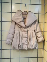 エレガント EGOIST BIG襟 ネックウォーマー ダウン패딩 ゲスト outfit