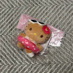 OLIVE YOUNG サンリオ ハローキティ タンニングキティ ぬいぐるみ キーホルダー 新品