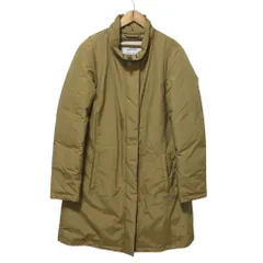 良品 WOOLRICH ウールリッチ BOW BRIDGE PARKA ダウンコート WWOU0551 サイズM ベージュ レディース 古着 中古 USED