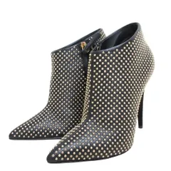 未使用 Giuseppe Zanotti ジュゼッペザノッティ スタッズ ブーティー ショートブーツ 35 22.5cm相当 ブラック レディース 古着 中古 USEDのサムネイル