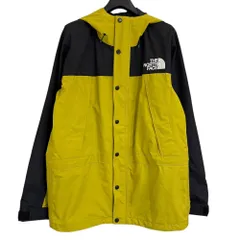 美品 THE NORTH FACE ノースフェイス マウンテンライトジャケット マウンテンパーカー NP11834 M マッチャグリーン×ブラック メンズ 古着 中古 USED