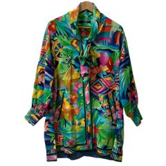 【美品】LEONARD レオナール スプリングコート ロゴプリント ベージュ 美品】LEONARD レオナール スプリングコート ロゴプリント ベージュの