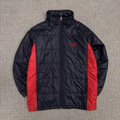 プーマ バイカラー 刺繍 ロゴ ダウン v1033