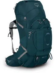 オスプレー レディース バッグ バックパック・リュックサック プラスサイズ Osprey Womens Aether Plus 70 Liter Backpack Night Jungle Blueのサムネイル