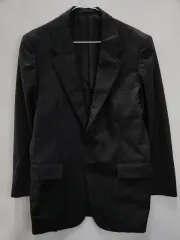 ヴィンテージ Classic レギュラーフィット ウール ブレーザー ジャケット グレー