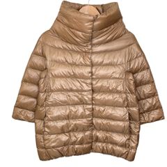 美品】HERNO ヘルノ ドーラ ダウンコート ハイネック 40 L ロング 
