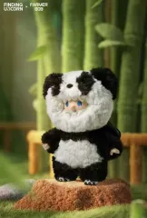 FINDING UNICORN FARMER BOB フューリー パンダ밥 ぬいぐるみキーホルダー