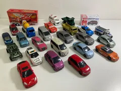ミニカー セット トレーラー付き TOMICA 23台 を含む 計 25台 セット