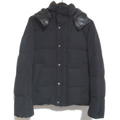 極美品 黒タグ ヒューゴボス HUGO BOSS 高級ダウンジャケット 黒 50