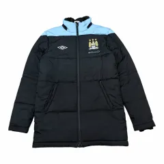 アンブロ X マンチェスターシティ 12-13 ビックロゴ ツーウェイ ダウン アウター