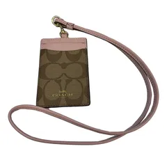 【訳あり】コーチ COACH IDケース カードケース ラグジュアリー シグネチャー ランヤード レディース f63274 IMPWD s090