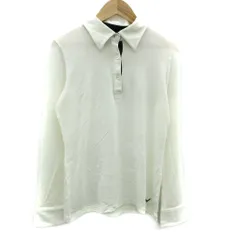 キャロウェイ CALLAWAY ゴルフウェア ポロシャツ 長袖 ポロカラー M 白 ホワイト /SM6 ■GY61