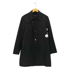 バーバリーブラックレーベル BURBERRY BLACK LABEL ウール混 ステンカラーコート メンズ  M