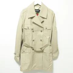 美品 クリーニング済 DOLCE&GABBANA ドルチェ＆ガッバーナ ベルテッド トレンチコート 42 ベージュ レディース 古着 中古 USEDのサムネイル